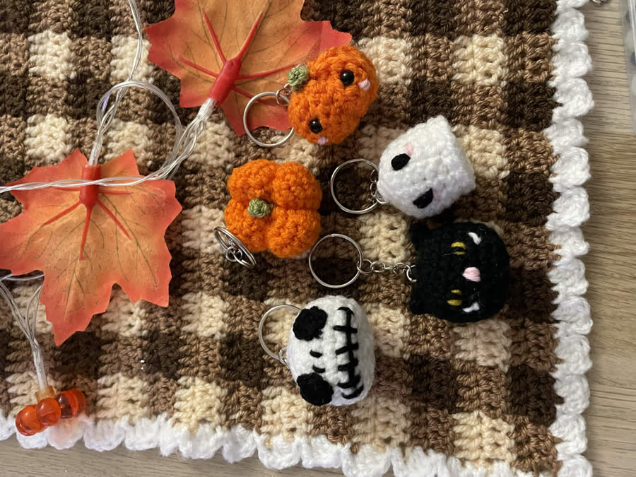 Halloween Assorted Keyrings